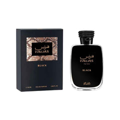 عطر رصاصي حواس بلاك للرجال - او دي بارفان