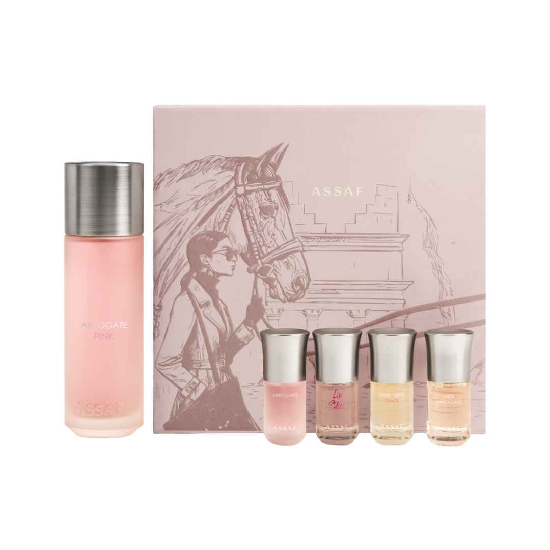 ASSAF ARROGATE PINK SET EDP FOR WOMEN